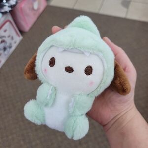 Brand New Pochacco Dinosaur Outfit Plushies Keychain